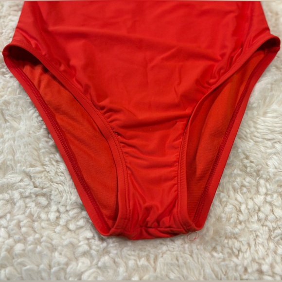 VYB Fire Red Women's One Piece Swimsuit - Picture 8 of 13